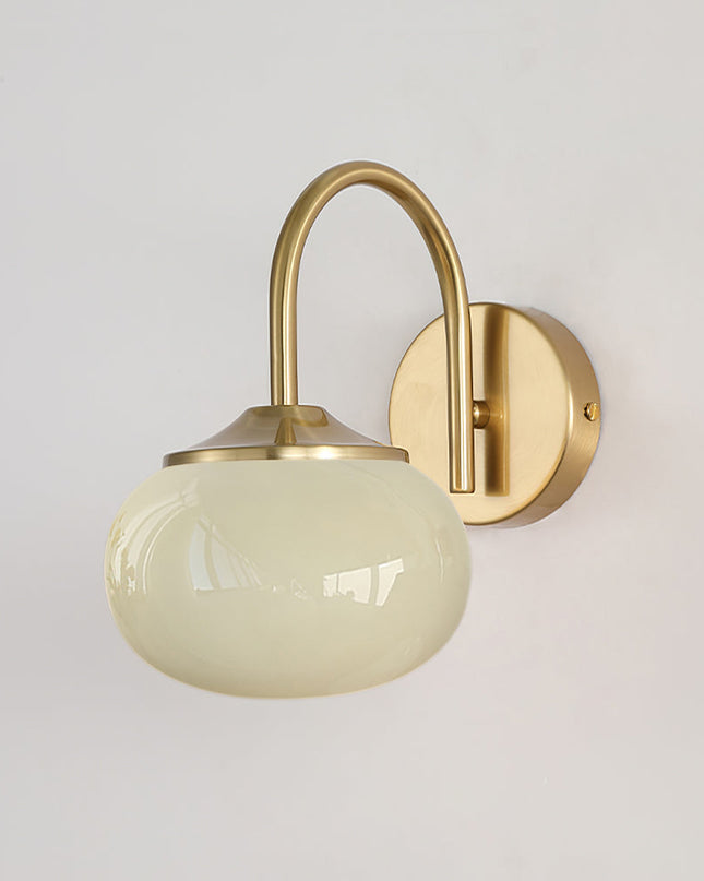 Lampa Ścienna Marshmallow w Stylu Skandynawskim z Miękkim Światłem do Sypialni i Pokoju Dziennym, Kinkiet Ścienny E27 5