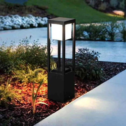 Lampa Solarna Ogrodowa Nimbus Cube 60 cm – Ekologiczne Oświetlenie LED, Wodoodporna, Nowoczesny Design 0