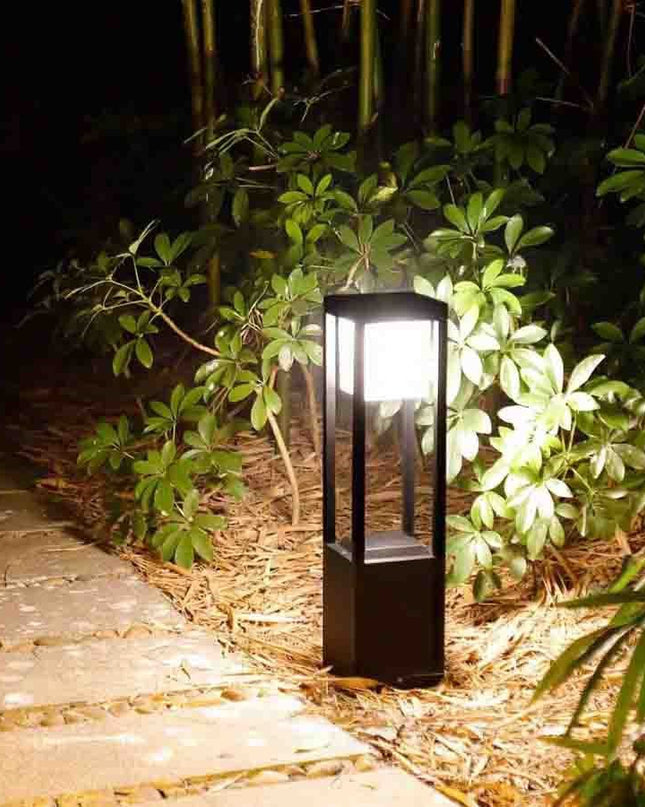 Lampa Solarna Ogrodowa Nimbus Cube 60 cm – Ekologiczne Oświetlenie LED, Wodoodporna, Nowoczesny Design 1