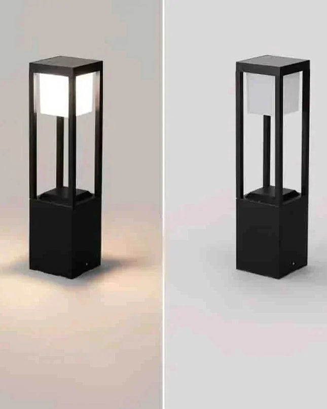 Lampa Solarna Ogrodowa Nimbus Cube 60 cm – Ekologiczne Oświetlenie LED, Wodoodporna, Nowoczesny Design 8