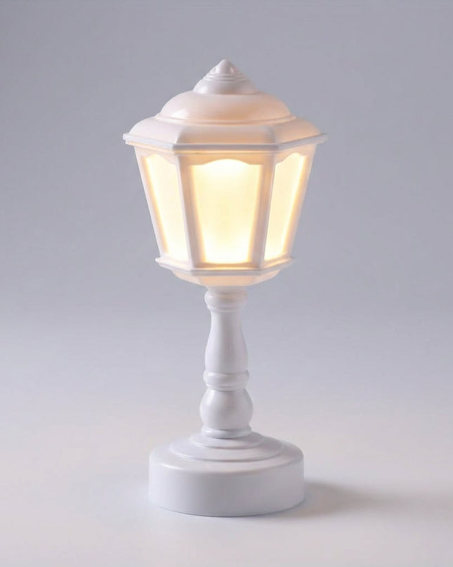 Lampa stołowa bezprzewodowa LED w stylu vintage z ciepłym światłem, kompaktowy design idealny do każdego 2