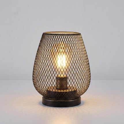 Lampa stołowa bezprzewodowa LED z ciepłym światłem, zestaw 2 sztuk z siateczkowym 1