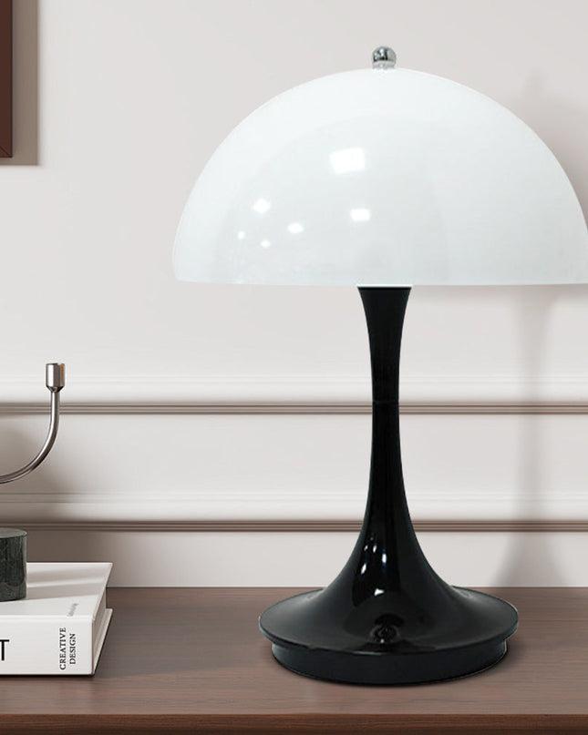 Lampa Stołowa Bezprzewodowa LED z Regulacją Jasności – Minimalistyczna Lampka Nocna do Sypialni i Salonu 9