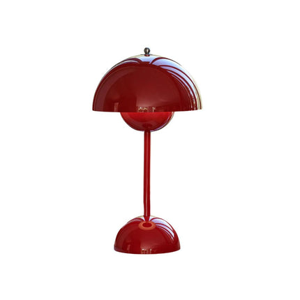 Lampa Stołowa Bezprzewodowa Losno Mushroom z Akumulatorem LED – Nowoczesna Lampka Nocna na Baterie do Salonów 1