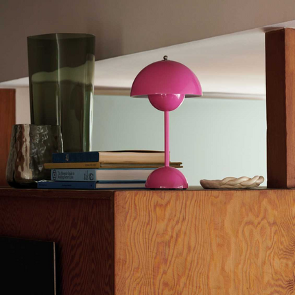 Lampa Stołowa Bezprzewodowa Losno Mushroom z Akumulatorem LED – Nowoczesna Lampka Nocna na Baterie do Salonów 10