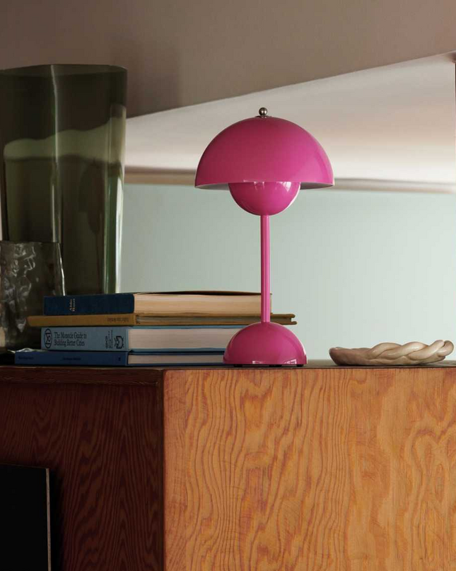 Lampa Stołowa Bezprzewodowa Losno Mushroom z Akumulatorem LED – Nowoczesna Lampka Nocna na Baterie do Salonów 10