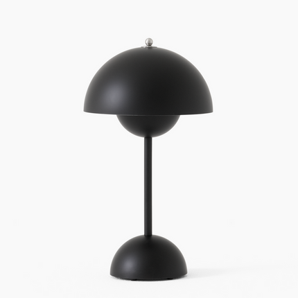 Lampa Stołowa Bezprzewodowa Losno Mushroom z Akumulatorem LED – Nowoczesna Lampka Nocna na Baterie do Salonów 12