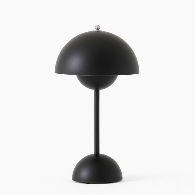 Lampa Stołowa Bezprzewodowa Losno Mushroom z Akumulatorem LED – Nowoczesna Lampka Nocna na Baterie do Salonów 12