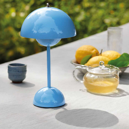Lampa Stołowa Bezprzewodowa Losno Mushroom z Akumulatorem LED – Nowoczesna Lampka Nocna na Baterie do Salonów 6