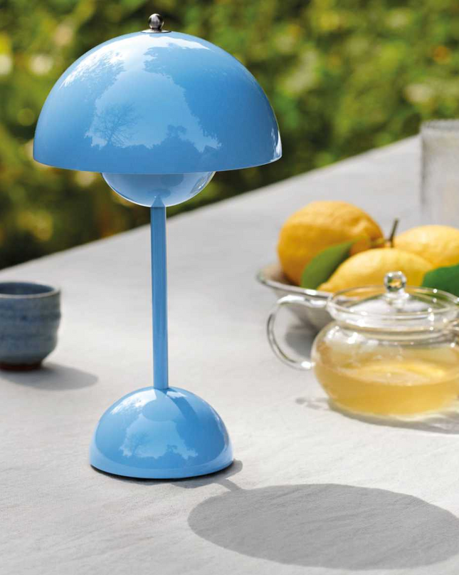 Lampa Stołowa Bezprzewodowa Losno Mushroom z Akumulatorem LED – Nowoczesna Lampka Nocna na Baterie do Salonów 6