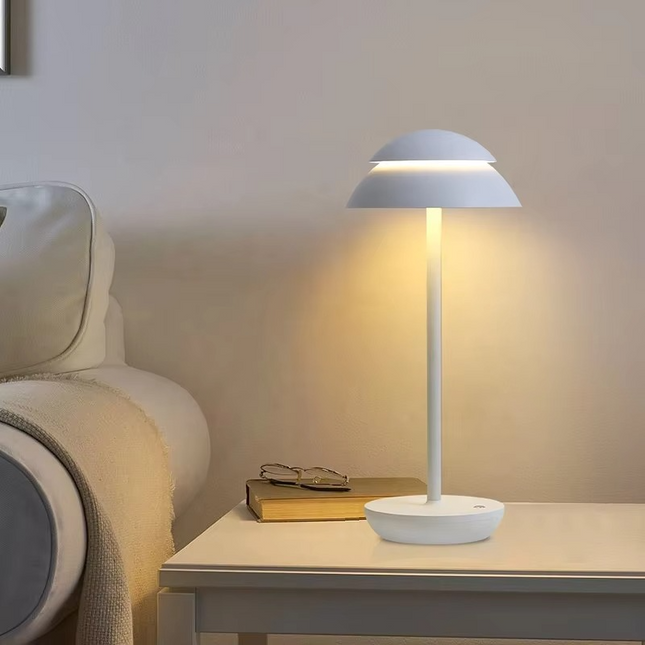 Lampa Stołowa Bezprzewodowa Luminous Prestige z Ładowaniem USB – Minimalistyczny Design i Ściemniacz 1