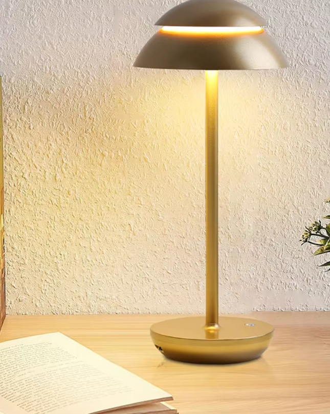 Lampa Stołowa Bezprzewodowa Luminous Prestige z Ładowaniem USB – Minimalistyczny Design i Ściemniacz 10