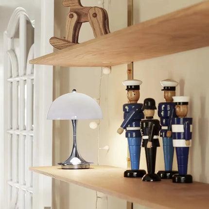 Lampa Stołowa Bezprzewodowa Szklana Eclatéaura - Luksusowe Oświetlenie do Salonu 7
