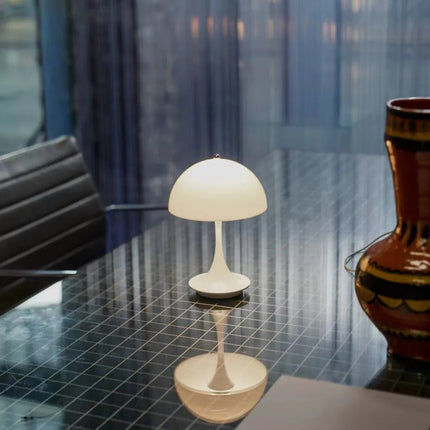 Lampa Stołowa Bezprzewodowa Szklana Eclatéaura - Luksusowe Oświetlenie do Salonu 8