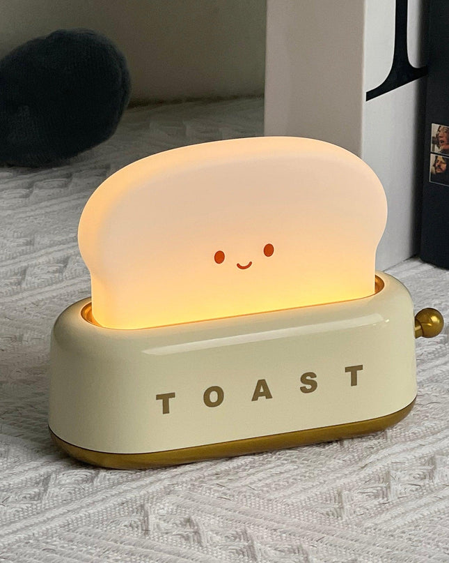 Lampa Stołowa Bezprzewodowa w Kształcie Tostera z Wbudowaną Baterią – Przenośna Lampka Nocna na Baterie, Stylowy Dodatek do Wnętrz 9