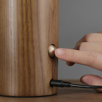 Lampa Stołowa Ceramiczna Diapolo w Czarnym Kolorze – Elegancka Lampka do Salonu i Sypialni, 26 cm × 18 cm 5