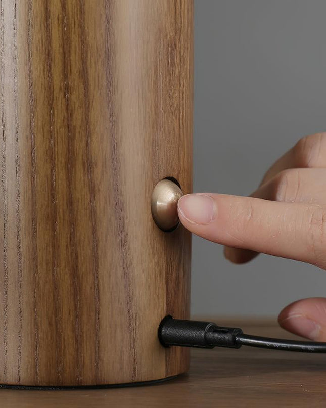 Lampa Stołowa Ceramiczna Diapolo w Czarnym Kolorze – Elegancka Lampka do Salonu i Sypialni, 26 cm × 18 cm 5