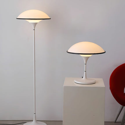 Lampa Stołowa Czarna Fontana w Stylu Retro – Metalowy Klosz, Nowoczesne Oświetlenie do Salonu 3