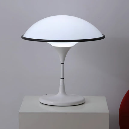 Lampa Stołowa Czarna Fontana w Stylu Retro – Metalowy Klosz, Nowoczesne Oświetlenie do Salonu 4