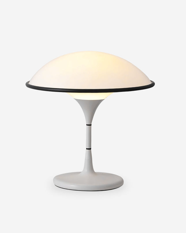 Lampa Stołowa Czarna Fontana w Stylu Retro – Metalowy Klosz, Nowoczesne Oświetlenie do Salonu 6