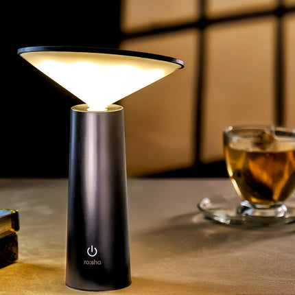 Lampa Stołowa LED Bezprzewodowa z Regulacją Jasności – Nowoczesna Lampka Nocna do Salonu i Sypialni 1