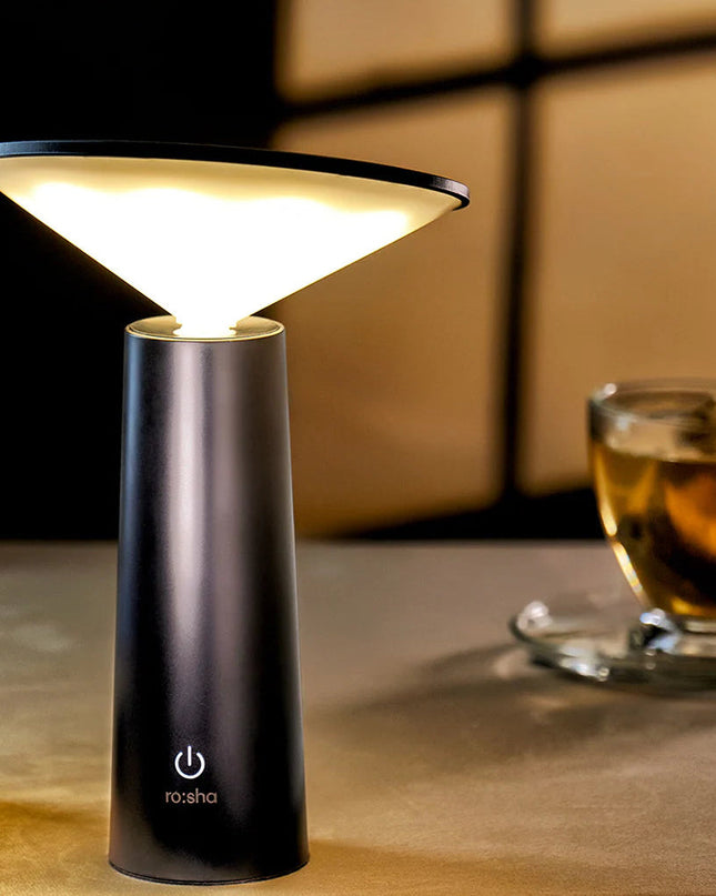 Lampa Stołowa LED Bezprzewodowa z Regulacją Jasności – Nowoczesna Lampka Nocna do Salonu i Sypialni 1