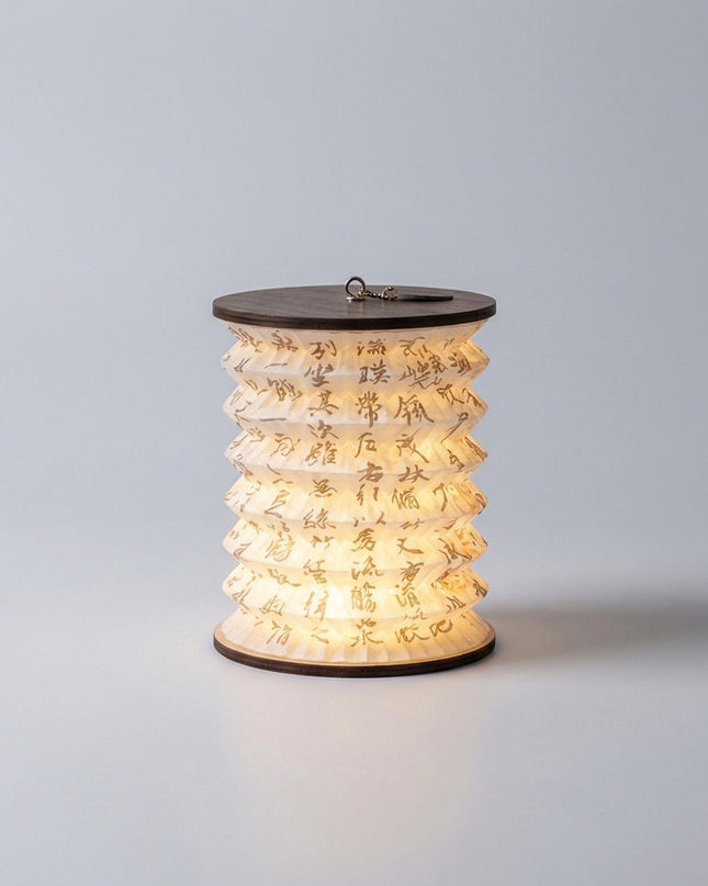 Lampa stołowa LED w kształcie latarni, elegancki klasyczny design, kompaktowa i energooszczędna 5
