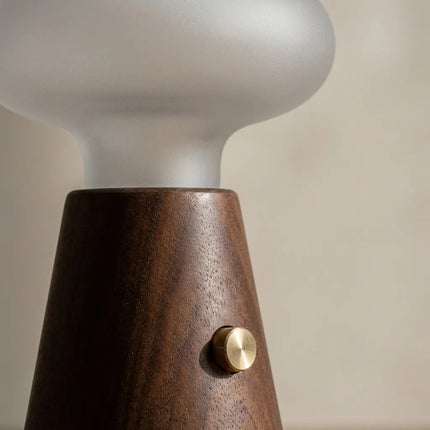 Lampa stołowa LED w kształcie chmurki z akrylowym kloszem, minimalistyczny design, moc 6 3