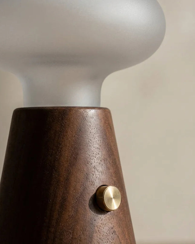 Lampa stołowa LED w kształcie chmurki z akrylowym kloszem, minimalistyczny design, moc 6 3