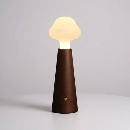 Lampa stołowa LED w kształcie chmurki z akrylowym kloszem, minimalistyczny design, moc 6 7