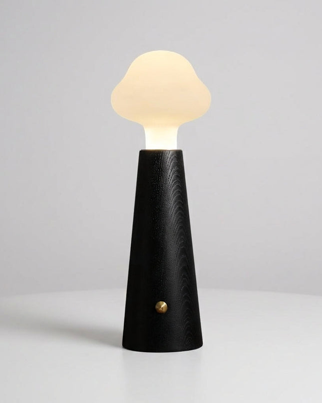 Lampa stołowa LED w kształcie chmurki z akrylowym kloszem, minimalistyczny design, moc 6 8