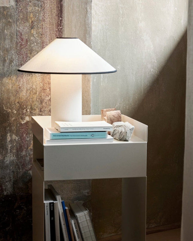 Lampa Stołowa Szklana Colette z Metalowym Wykończeniem – Elegancka Lampa Stołowa do Salonu w Cieplej Barwie 5