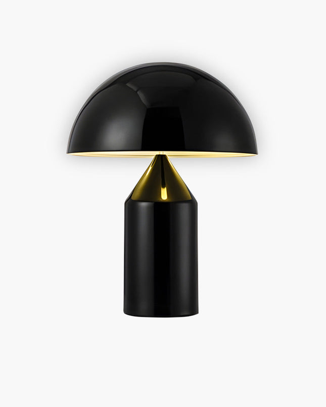 Lampa Stołowa Szklana ESTILO z Metalowym Wykończeniem – Nowoczesna Lampy Stołowe do Salonu z Vintage Elegancją 9