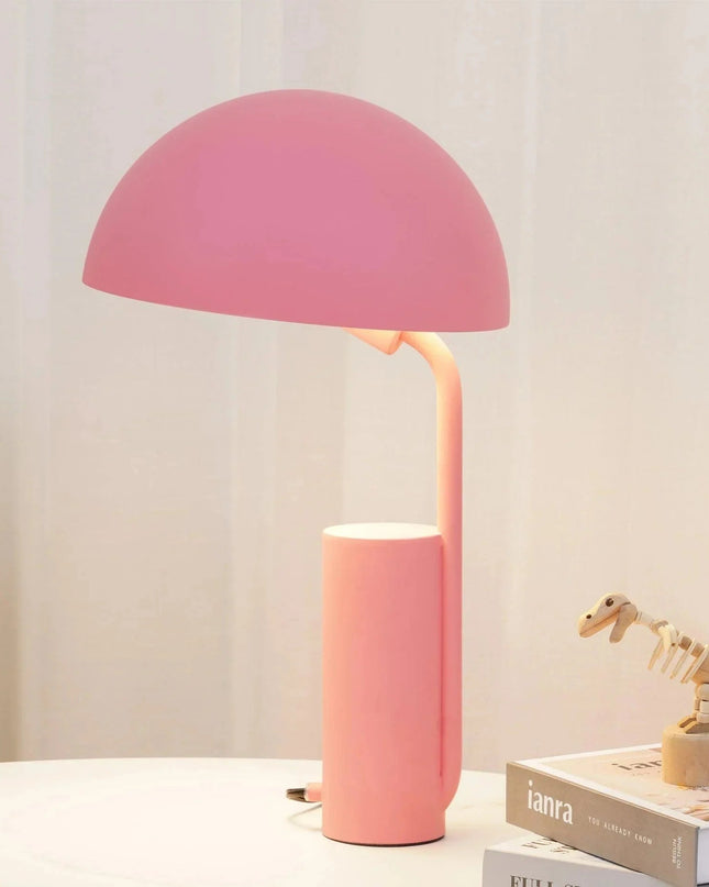 Lampa Stołowa Szklana z Regulowanym Kloszem – Geometryczny Design, Idealna do Salonu, Biura, Sypialni 1