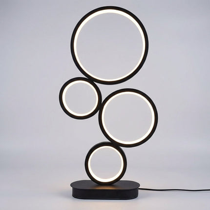 Nowoczesna lampa sufitowa LED z bezstopniowym przyciemnianiem, wykonana z akrylu i aluminium, ideal 0