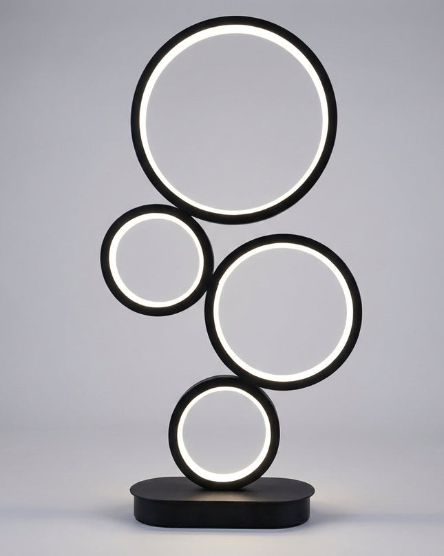 Nowoczesna lampa sufitowa LED z bezstopniowym przyciemnianiem, wykonana z akrylu i aluminium, ideal 2