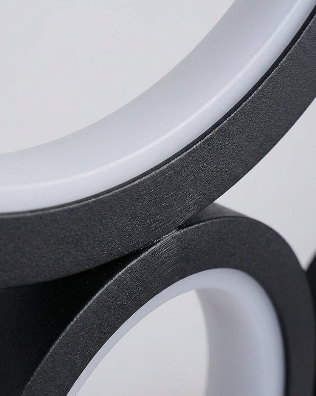 Nowoczesna lampa sufitowa LED z bezstopniowym przyciemnianiem, wykonana z akrylu i aluminium, ideal 3
