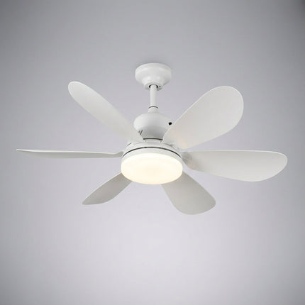 Lampa sufitowa LED z wentylatorem i zdalnym sterowaniem, oferująca 4500 lumenów, cicha 0