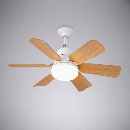 Lampa sufitowa LED z wentylatorem i zdalnym sterowaniem, oferująca 4500 lumenów, cicha 5