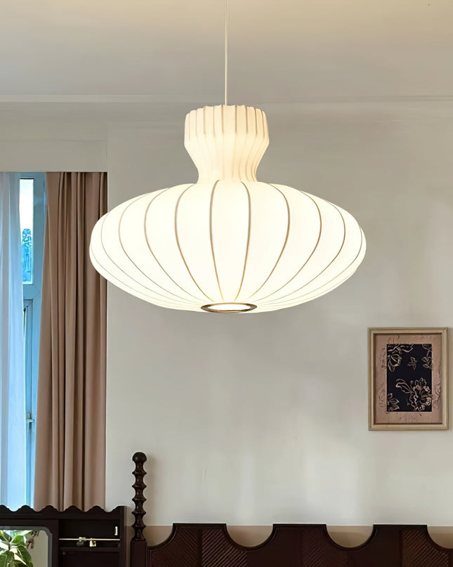 Lampa Wisząca Bella Bloom z Jedwabną Powierzchnią – Vintage Styl 1
