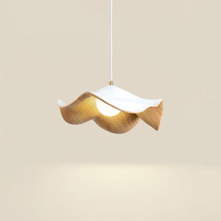 Lampa Wisząca Casia Unique z Kutego Żelaza i Żywicy – Elegancka Lampa do Salonu w Stylu Lotosu 28 cm/40 cm 3