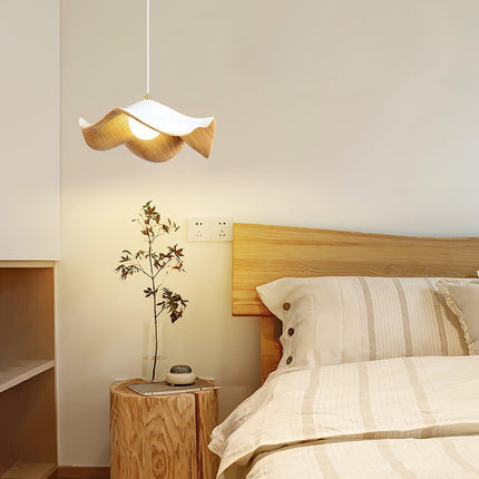 Lampa Wisząca Casia Unique z Kutego Żelaza i Żywicy – Elegancka Lampa do Salonu w Stylu Lotosu 28 cm/40 cm 5