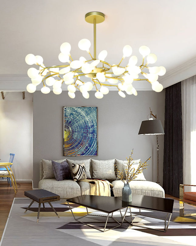 Lampa Wisząca Filonea LED z Akrylowymi Głowicami – Nowoczesna Lampa do Salonu i Jadalni, Elegancki Design 6