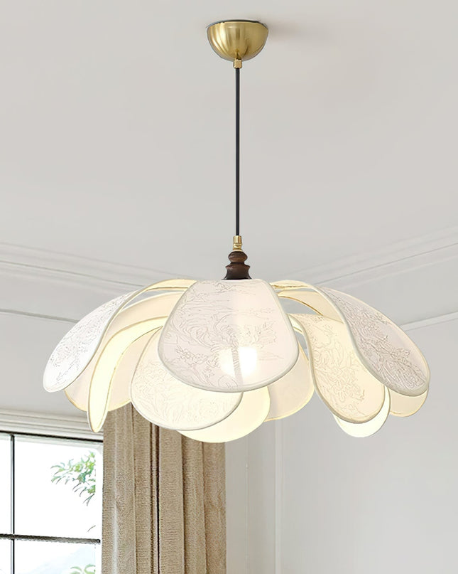 Lampa Wisząca Florina z Kwiatowym Wzorem – Nowoczesny Design i Elegancja 1