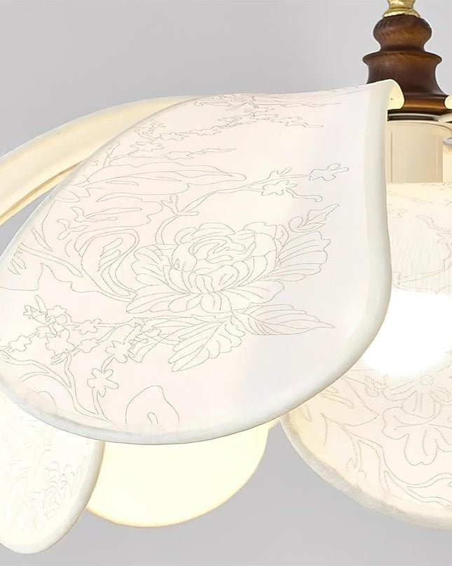 Lampa Wisząca Florina z Kwiatowym Wzorem – Nowoczesny Design i Elegancja 7