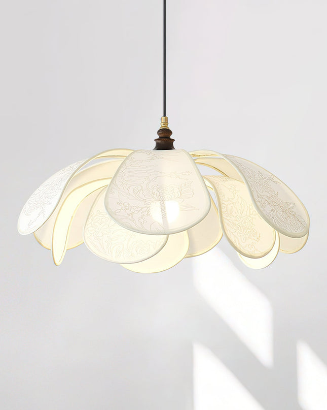 Lampa Wisząca Florina z Kwiatowym Wzorem – Nowoczesny Design i Elegancja 8