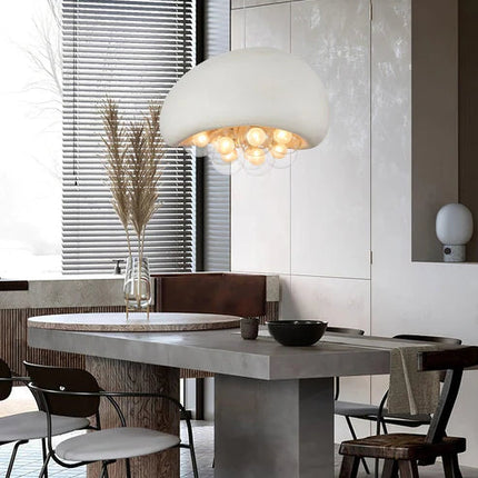 Lampa Wisząca Khmara Bubbles – Nowoczesna Lampa do Salonu z Bąbelkowymi Kulami, Regulowana Wysokość, Średnica 45/60 cm 8