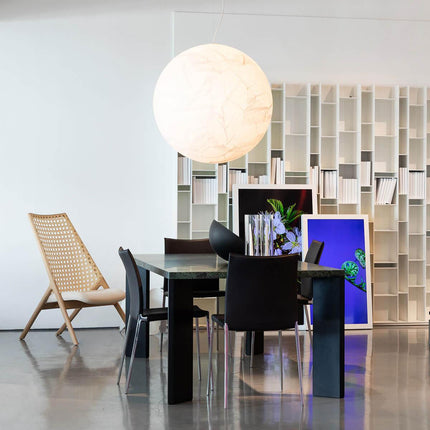 Lampa Wisząca Księżycowa LED z Regulowaną Wysokością – Nowoczesne Oświetlenie do Salonu i Sypialni 3