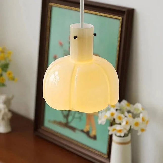 Lampa Wisząca LED Nordic z Szkła – Nowoczesna Lampa do Salonu i Jadalni, Regulowana Wysokość, Energooszczędne Oświetlenie 1