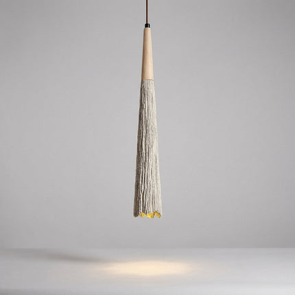 Lampa wisząca LED z kremową cementową fakturą, nowoczesne oświetlenie do salonu, idealna do zaw 1